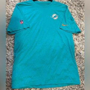 Nike Men's Teal Dolphins Short Sleeve Tee